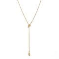 Knot Drop Necklace